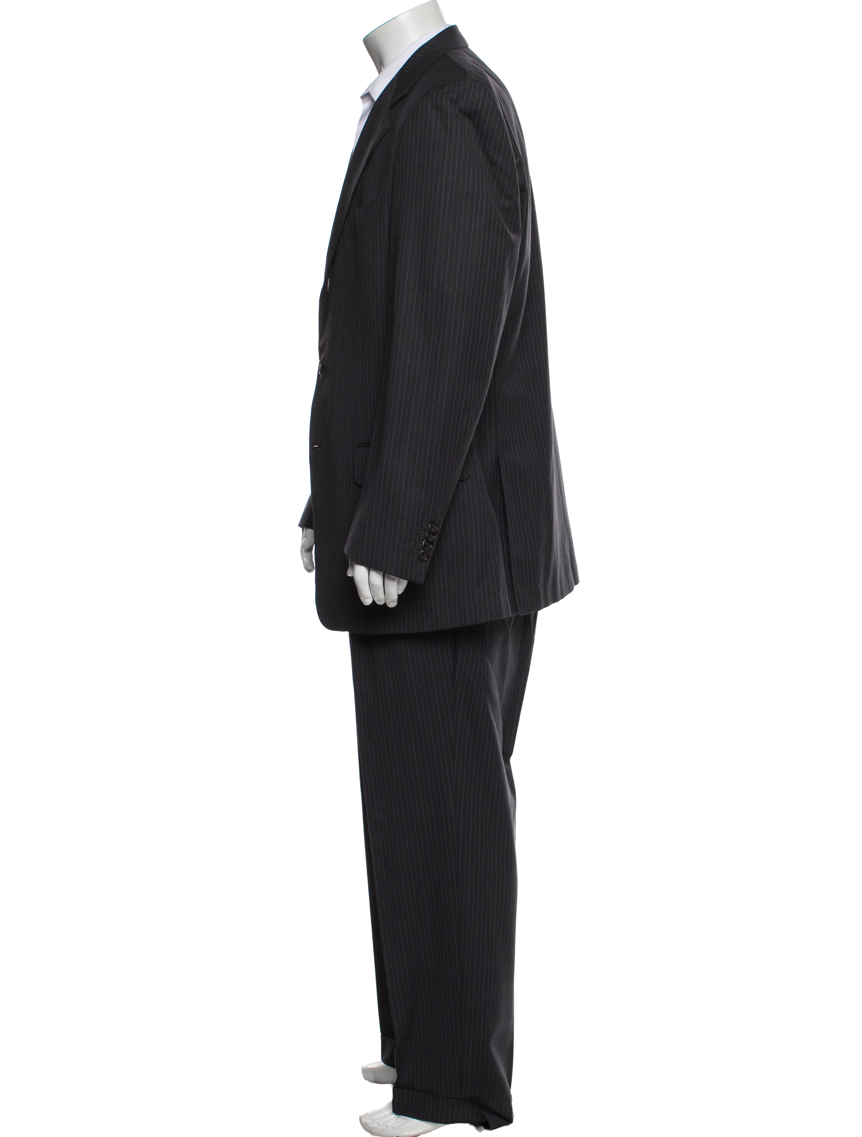 Ermenegildo Zegna Wool Striped Two-Piece Suit