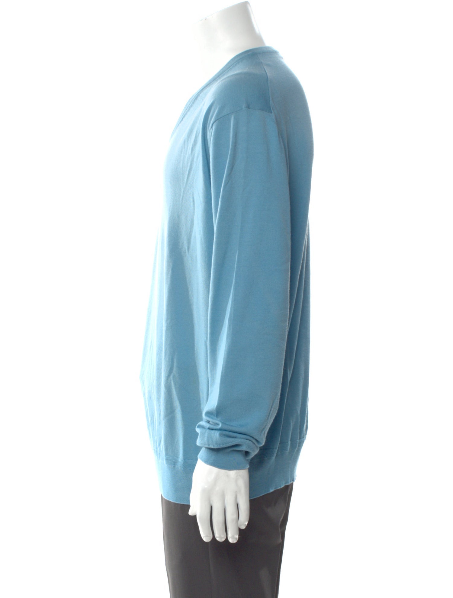 Ermenegildo Zegna Virgin Wool V-Neck Pullover