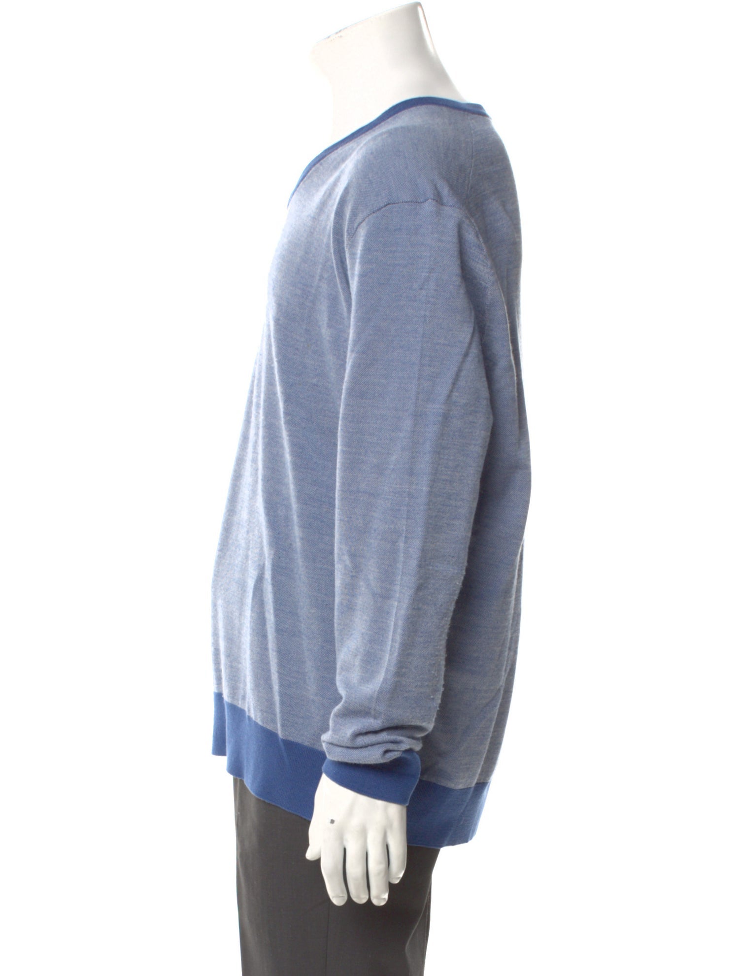 Ermenegildo Zegna Virgin Wool Striped Pullover