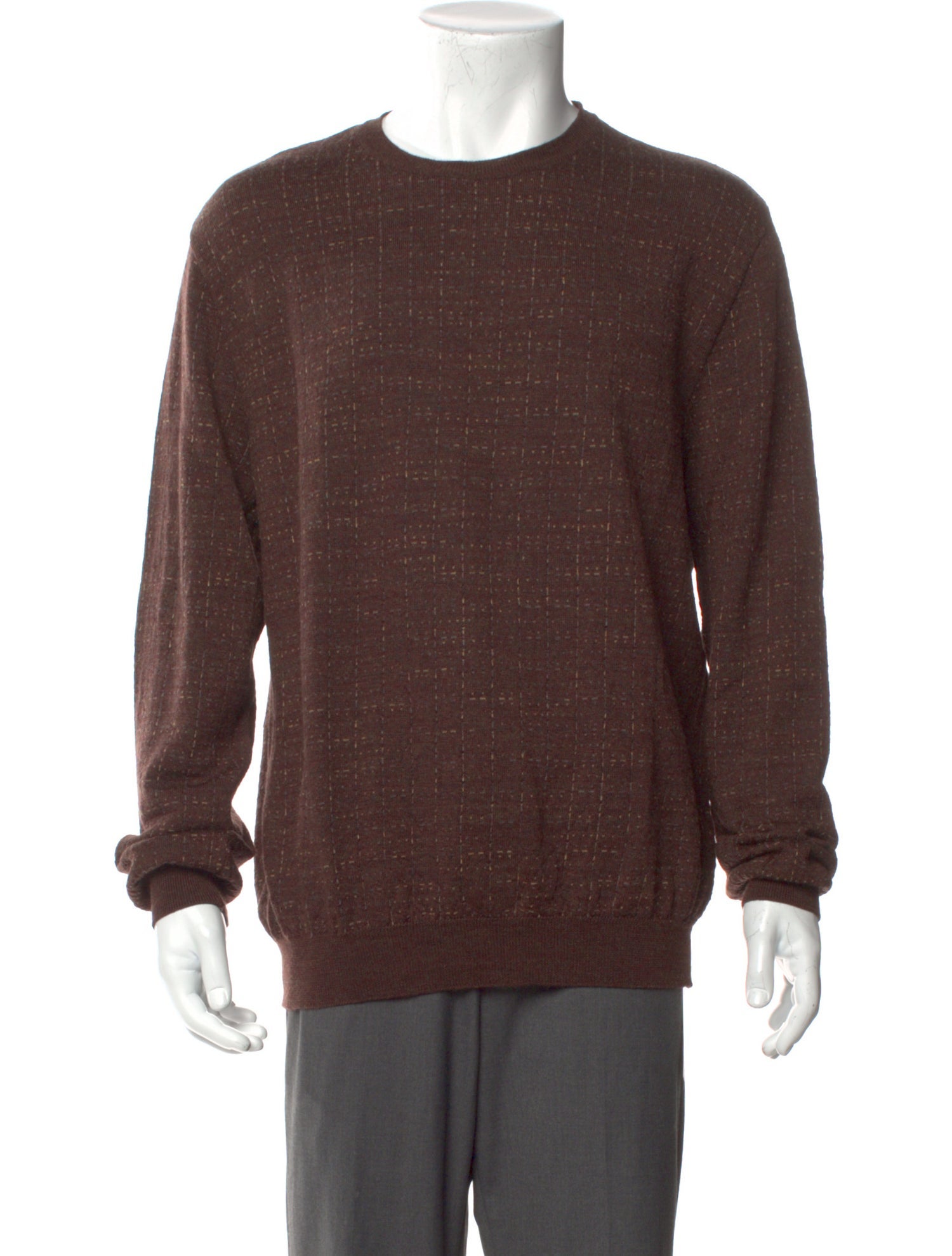 Ermenegildo Zegna Wool Crew Neck Pullover