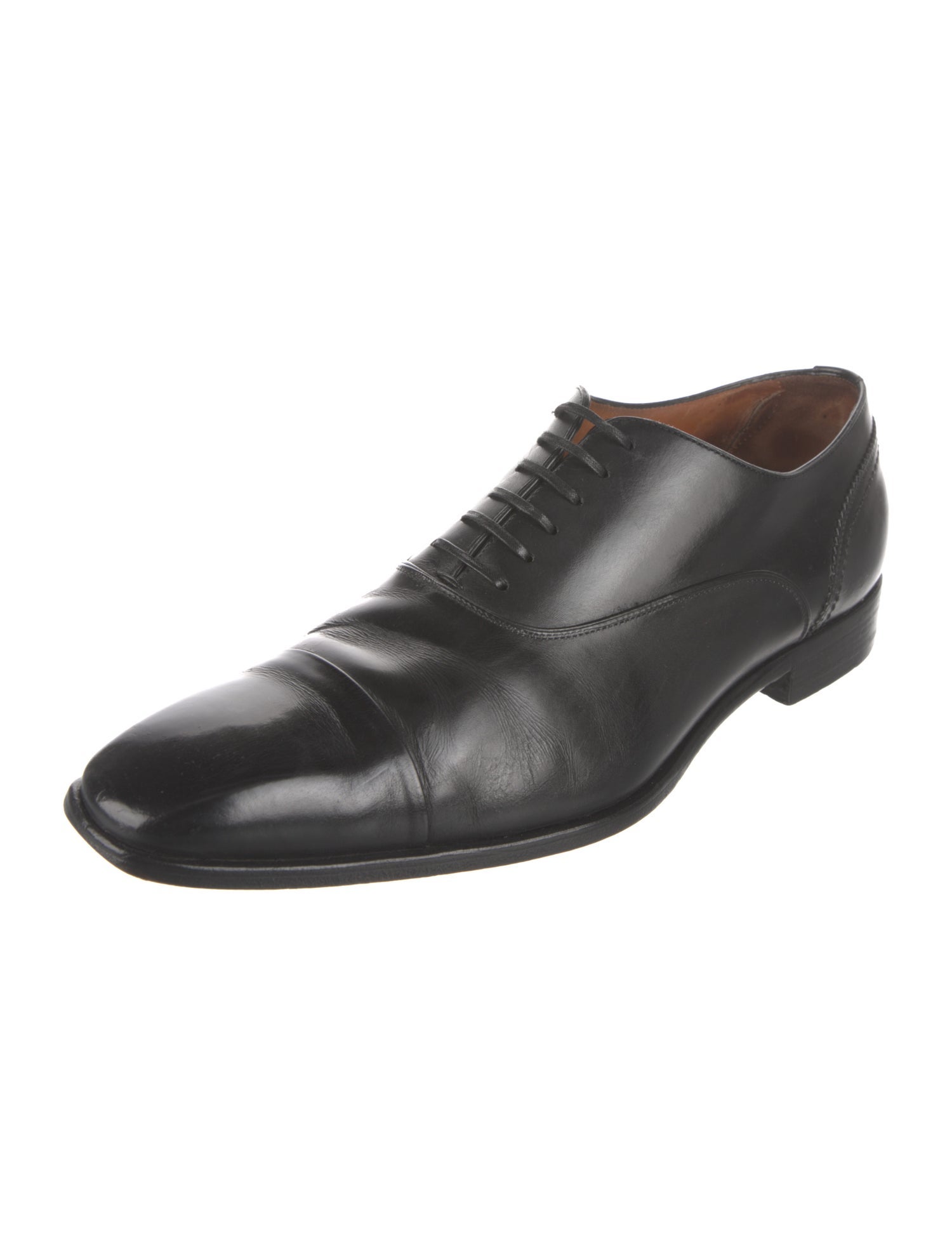 Ermenegildo Zegna Leather Oxfords