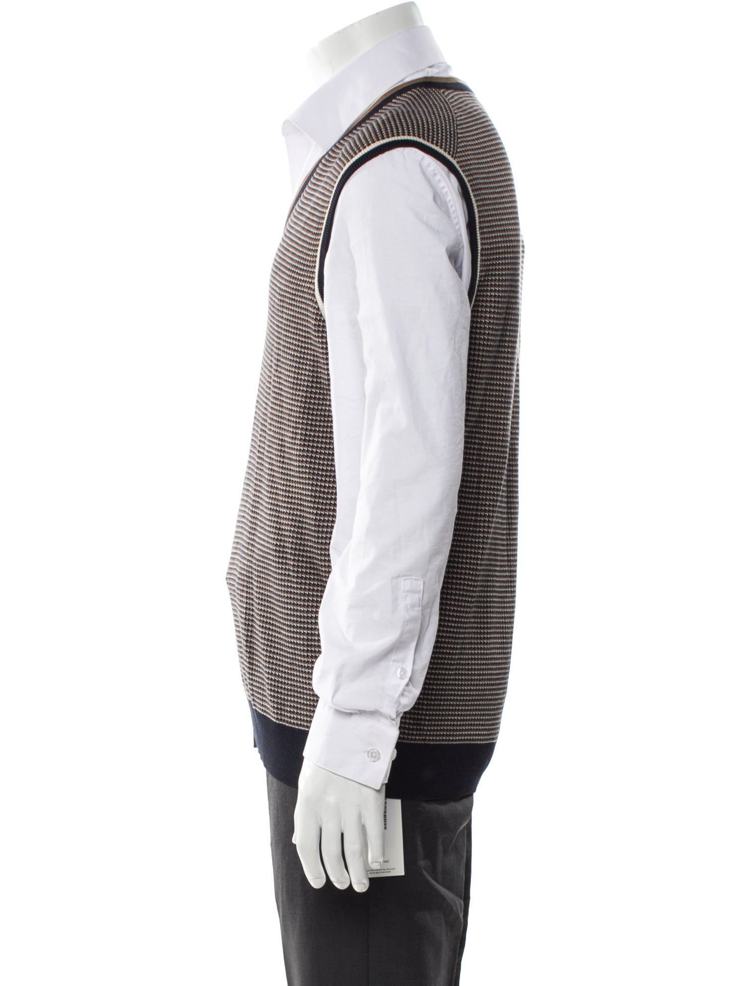 Ermenegildo Zegna Silk V-Neck Sweater Vest