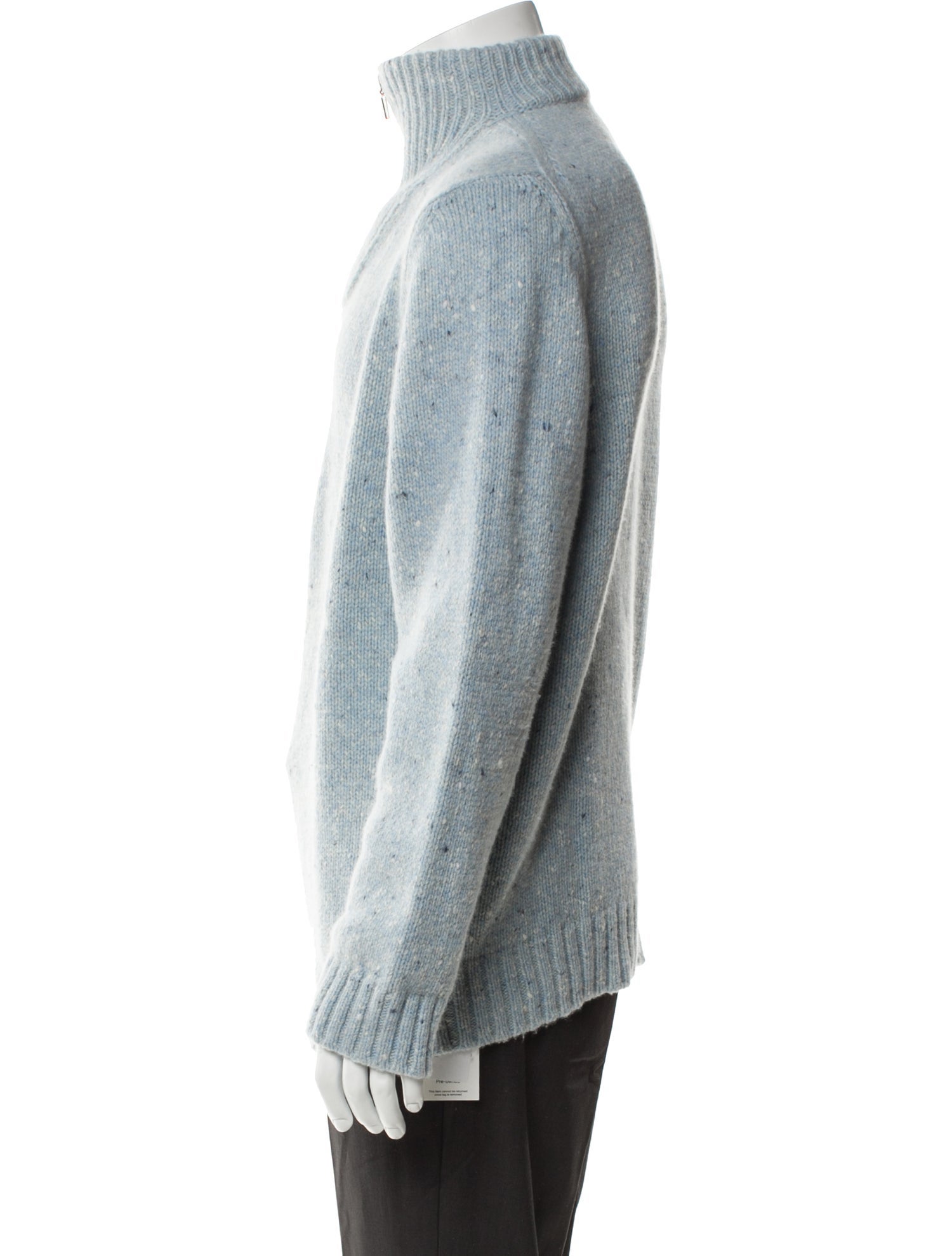 Ermenegildo Zegna Wool Turtleneck Polo Sweater