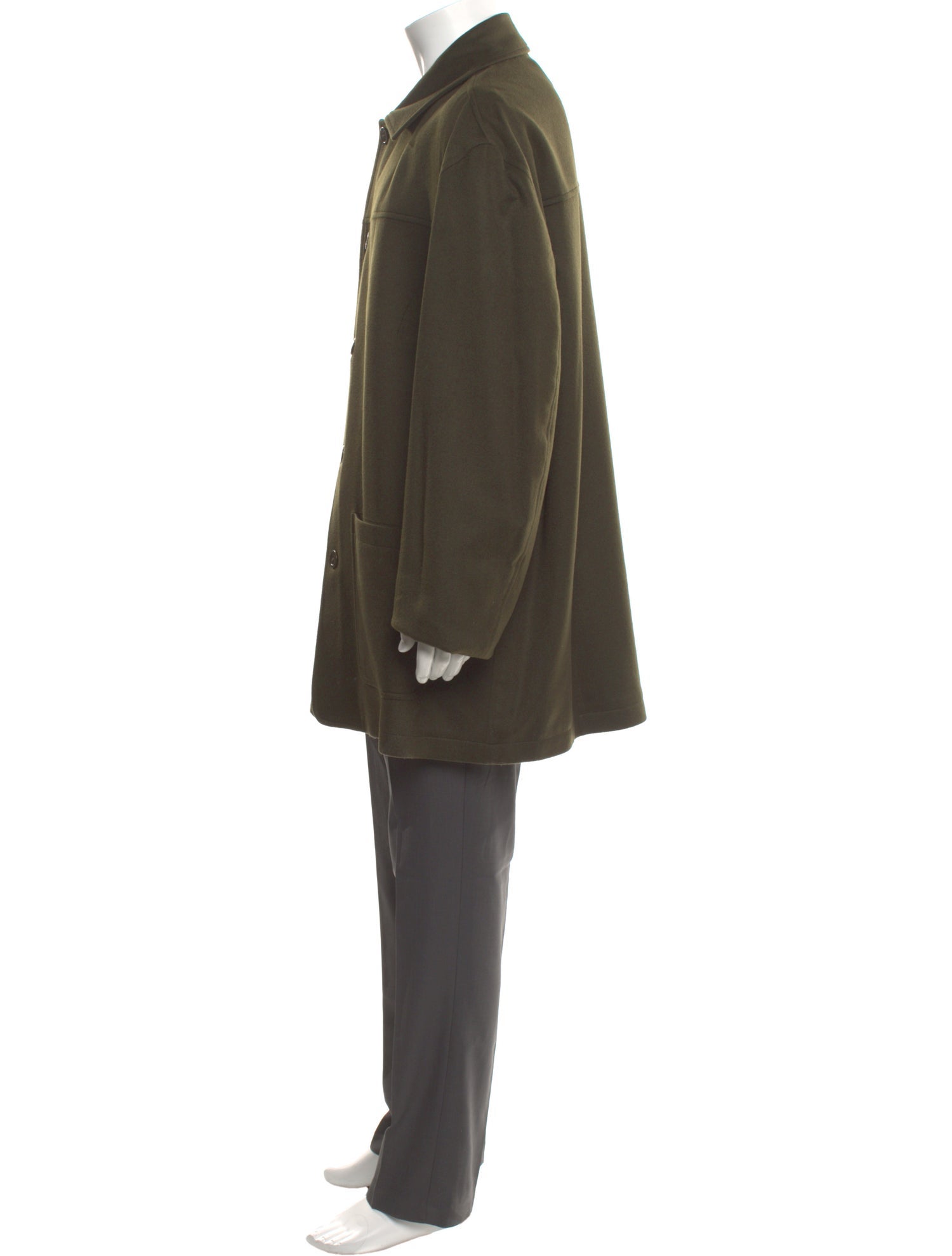 Ermenegildo Zegna Cashmere Mock Neck Cardigan