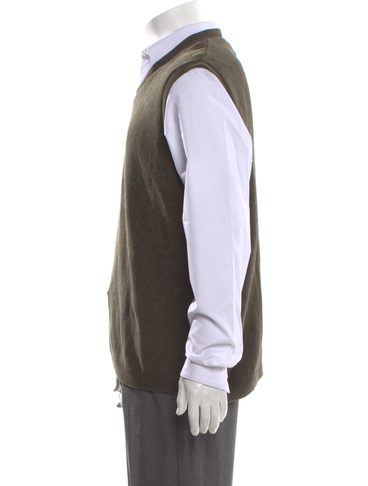 Ermenegildo Zegna V-Neck Sleeveless Sweater Vest