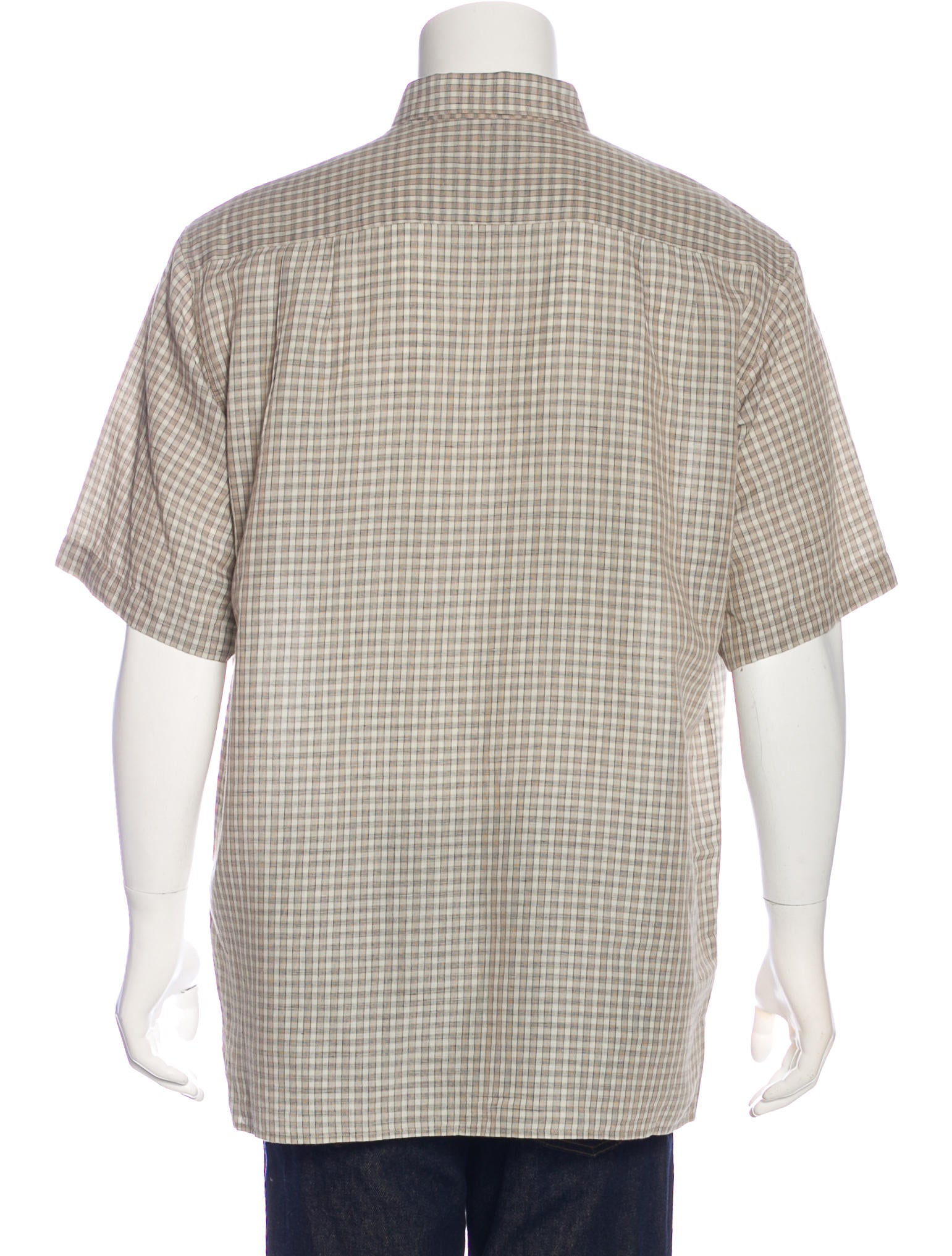 Shop by category To enjoy the cool feel of linen in a short sleeved shirt, explore our collection of striped and solid colored linen blend shirts. Made from natural fabrics, items in this assortment are popular favorites for comfort and style. The cool feel of natural linen is blended with high quality cotton for .