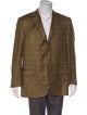 Satin Window Check Blazer image 1