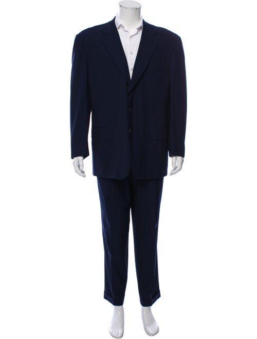 Ermenegildo Zegna Wool Two-Piece Suit blue