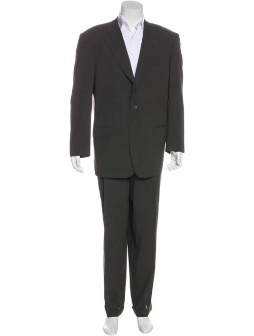 Ermenegildo Zegna Wool Two-Piece Suit Set grey