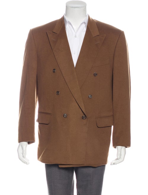 Ermenegildo Zegna Wool Double-Breasted Blazer wool