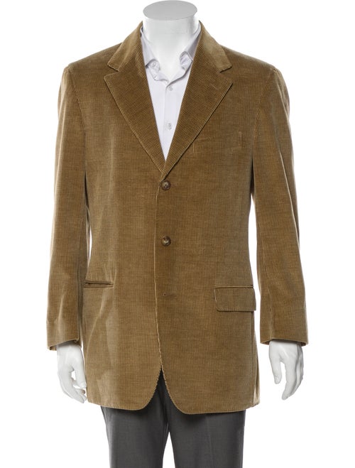 Ermenegildo Zegna Corduroy Notch-Lapel Blazer