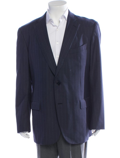 Ermenegildo Zegna Wool Striped Coat