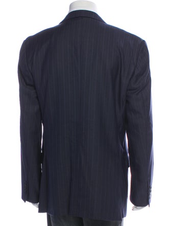 Ermenegildo Zegna Wool Striped Coat