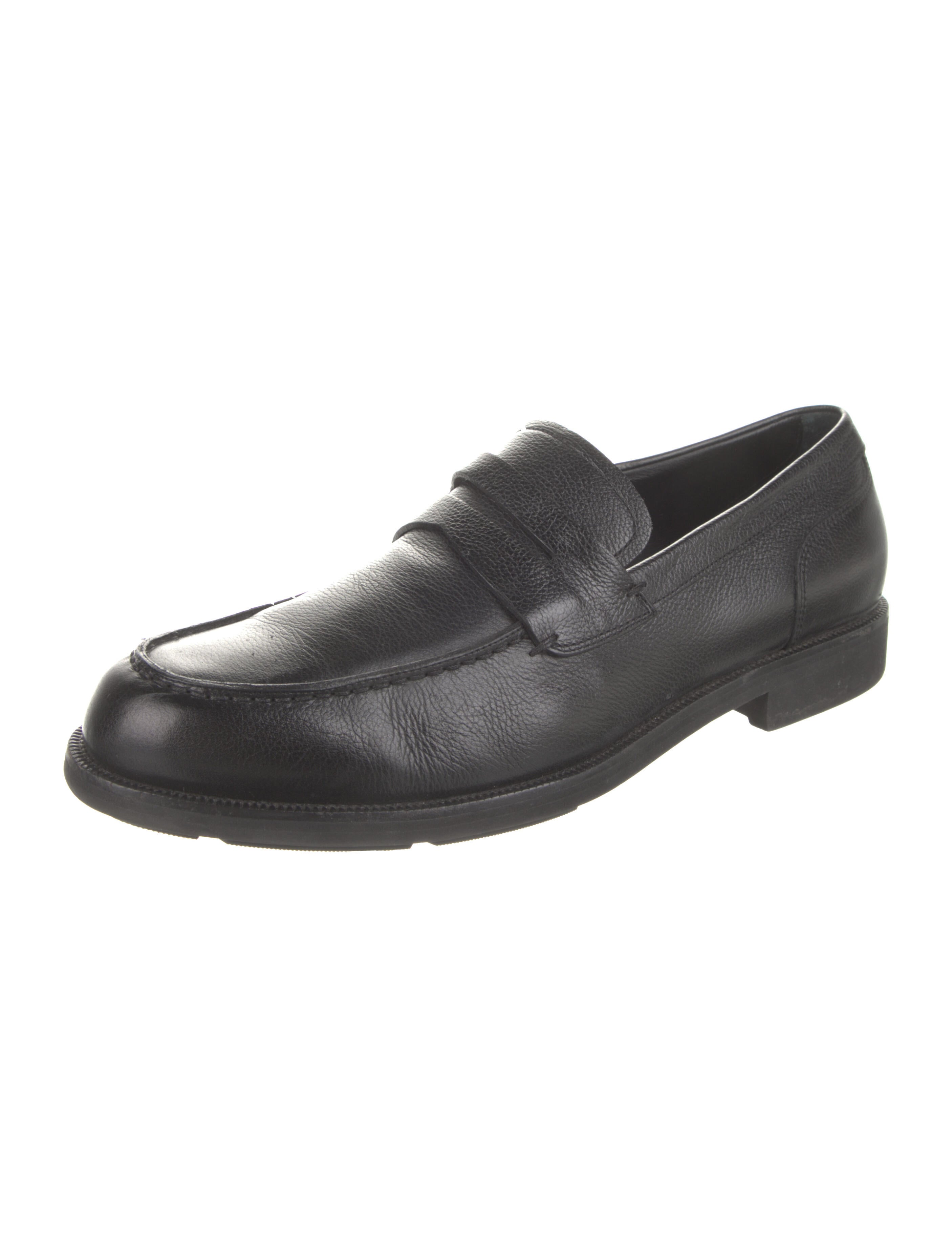 Ermenegildo Zegna Dress Loafers Black Loafers, Shoes ZGN75448 The
