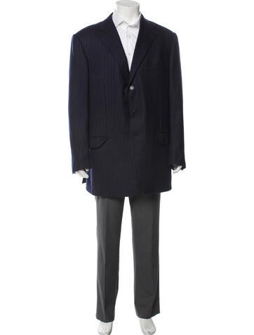 Ermenegildo Zegna Suiting Striped Blazer L