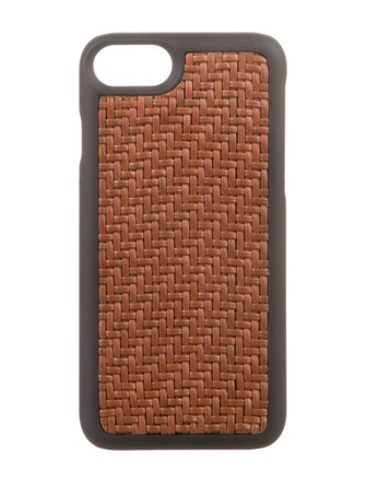 Ermenegildo Zegna Leather iPhone Case
