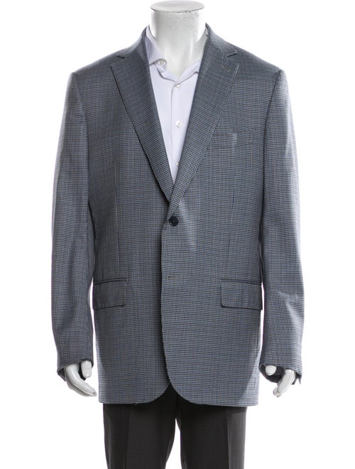 Ermenegildo Zegna Houndstooth Print Blazer