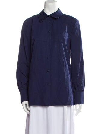 Huishan Zhang Long Sleeve Button-Up Top