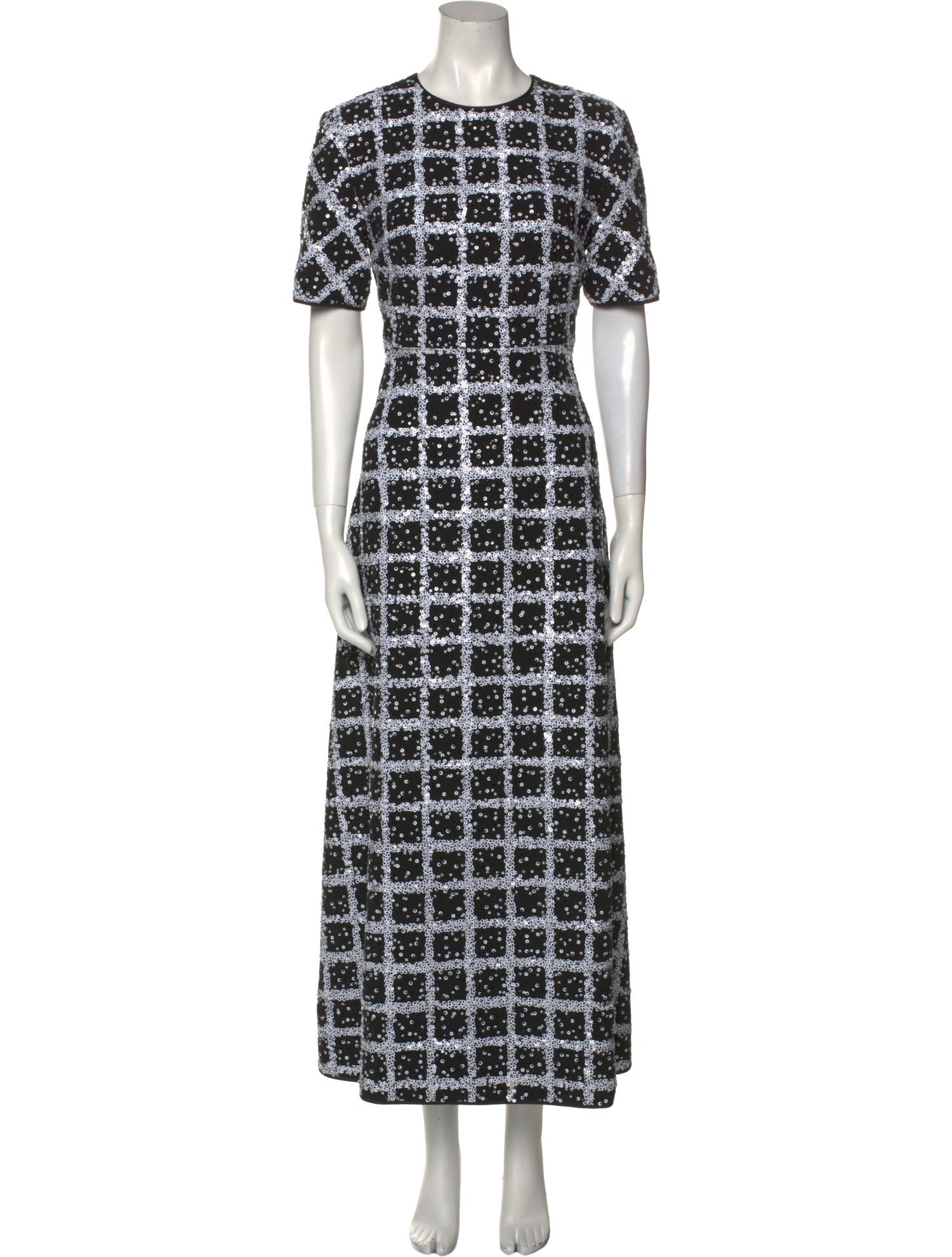 Huishan Zhang Printed Long Dress