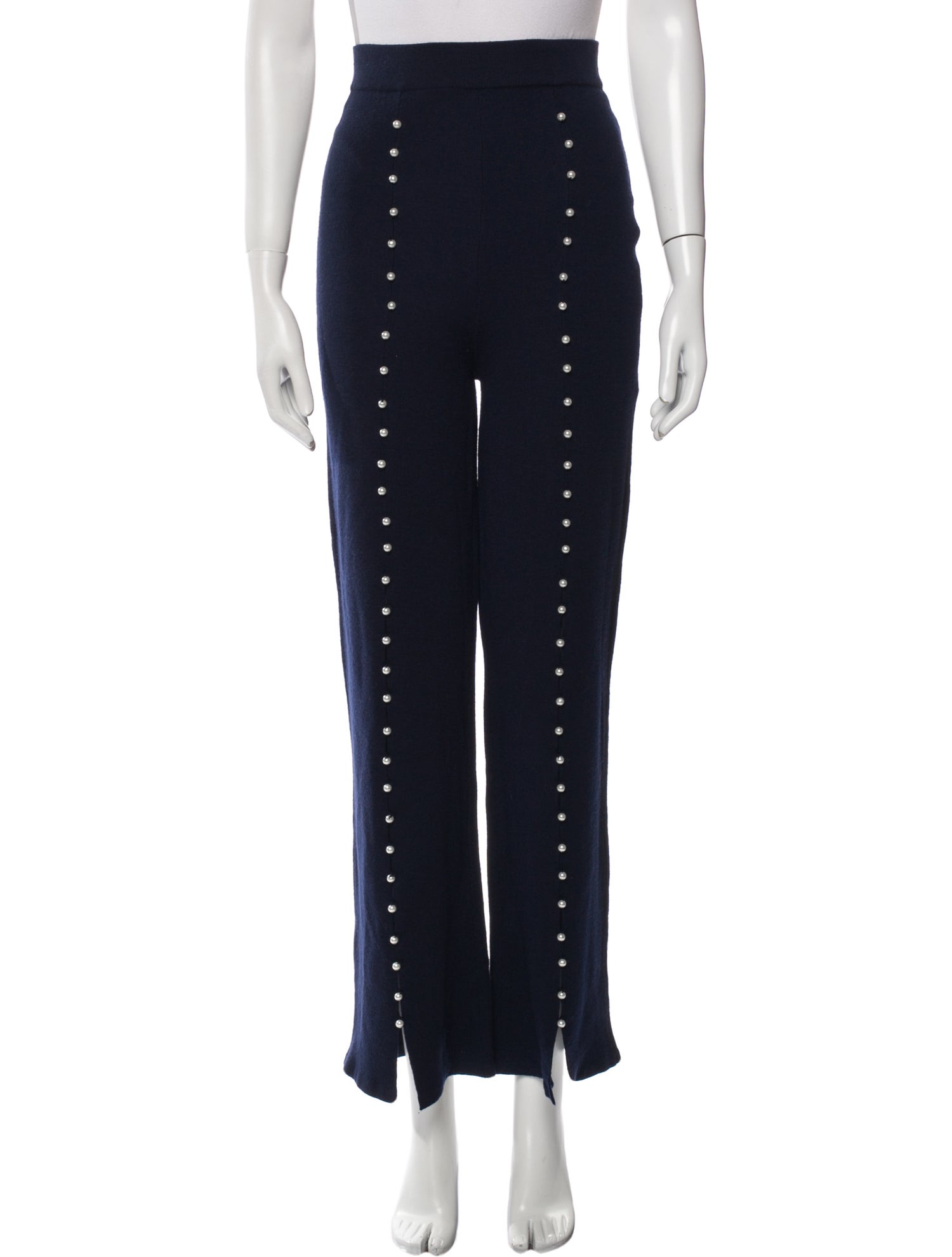 Huishan Zhang Wool Wide Leg Pants