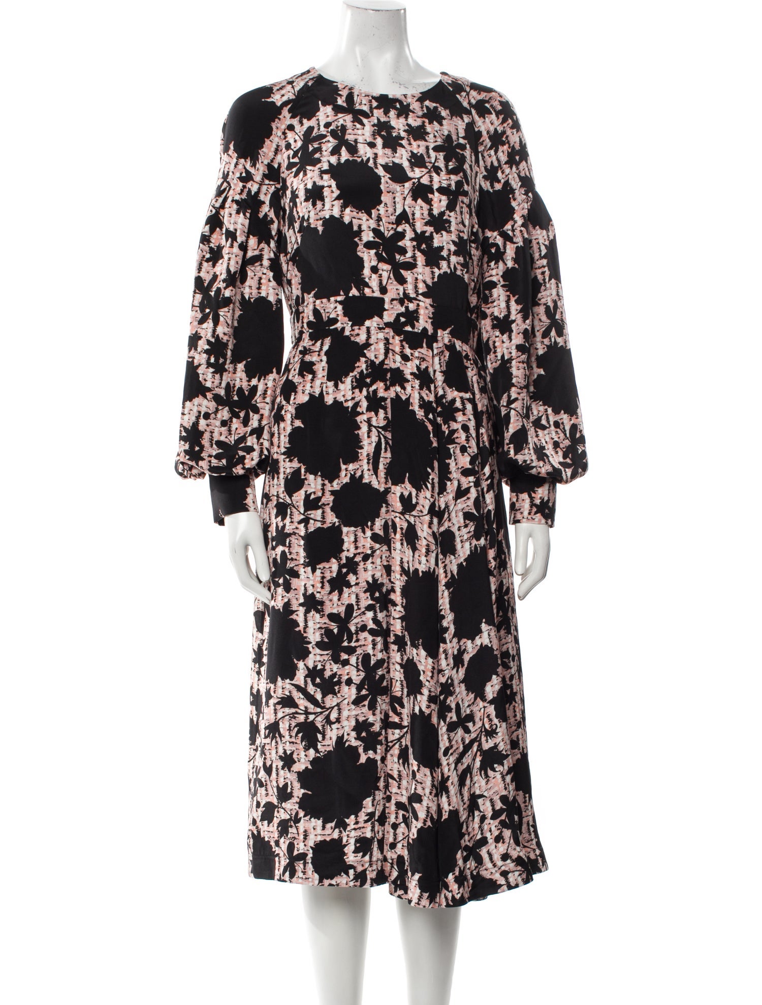 Huishan Zhang Silk Midi Length Dress w/ Tags