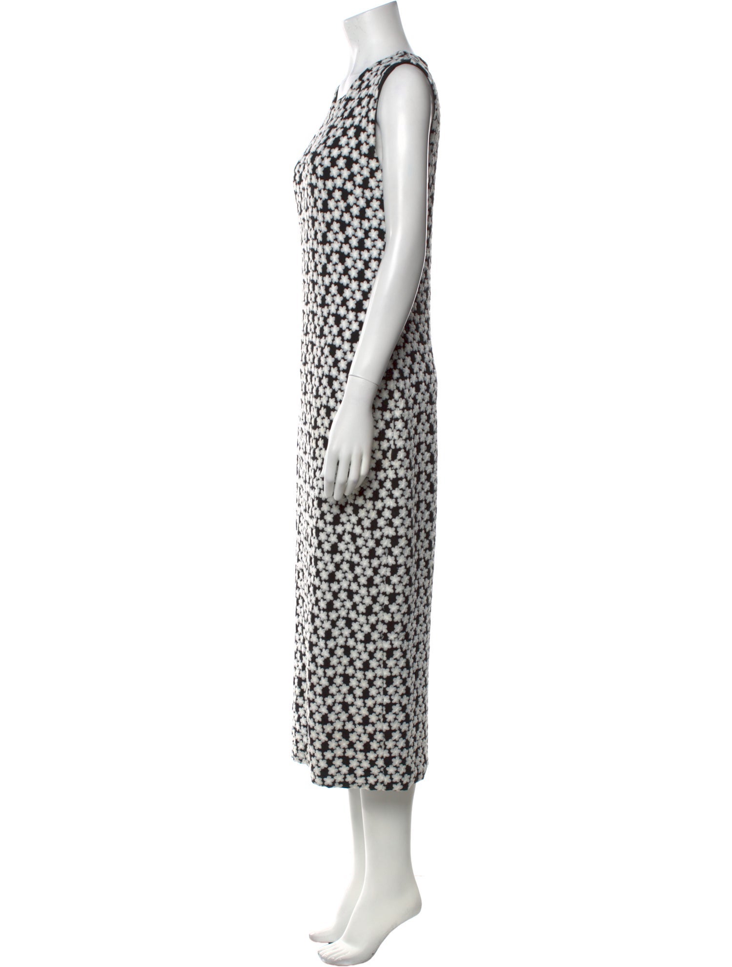 Huishan Zhang Floral Print Long Dress