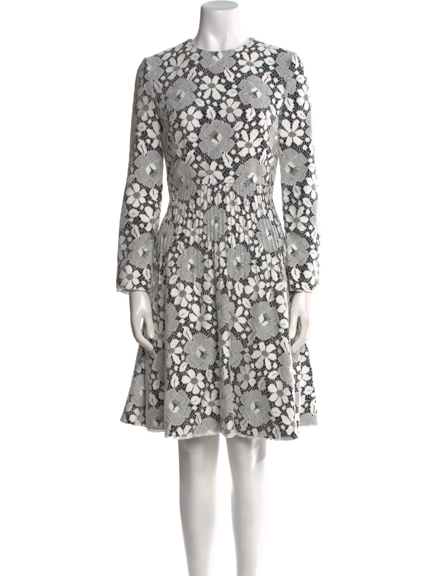 Huishan Zhang Floral Print Knee-Length Dress