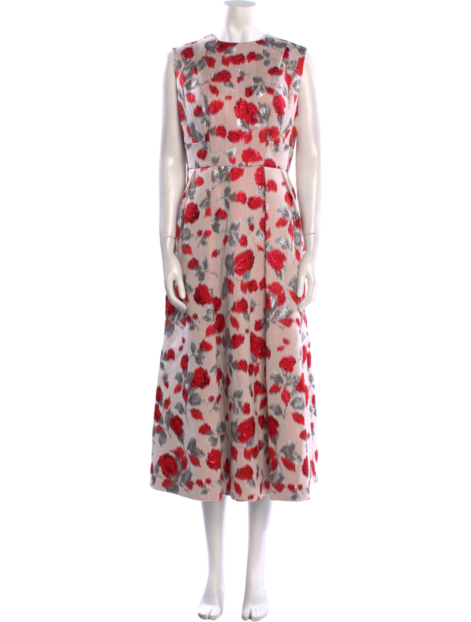 Huishan Zhang Animal Print Long Dress