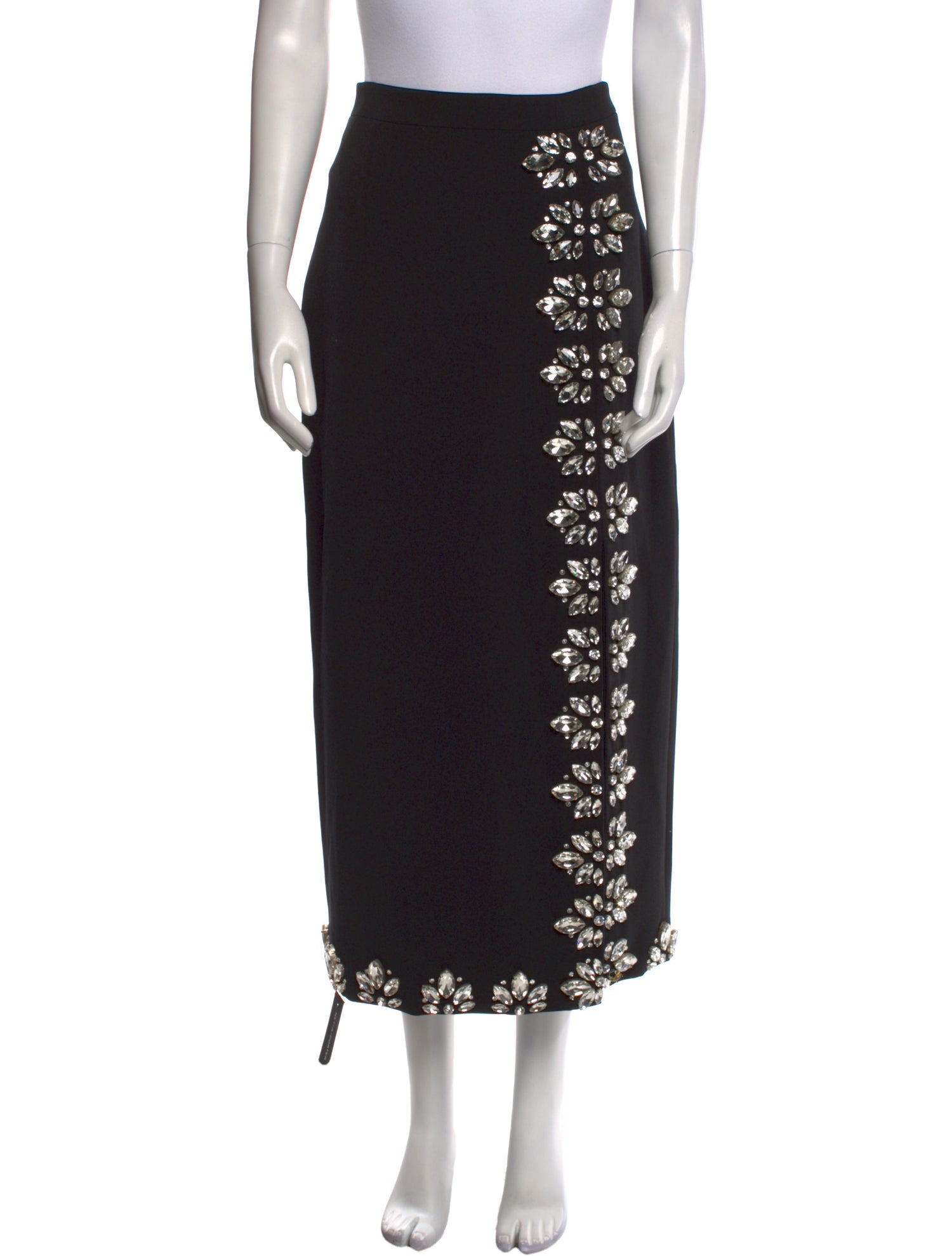 Huishan Zhang Silk Midi Length Skirt w/ Tags