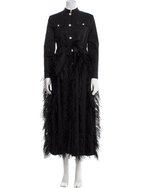 Huishan Zhang Printed Coat