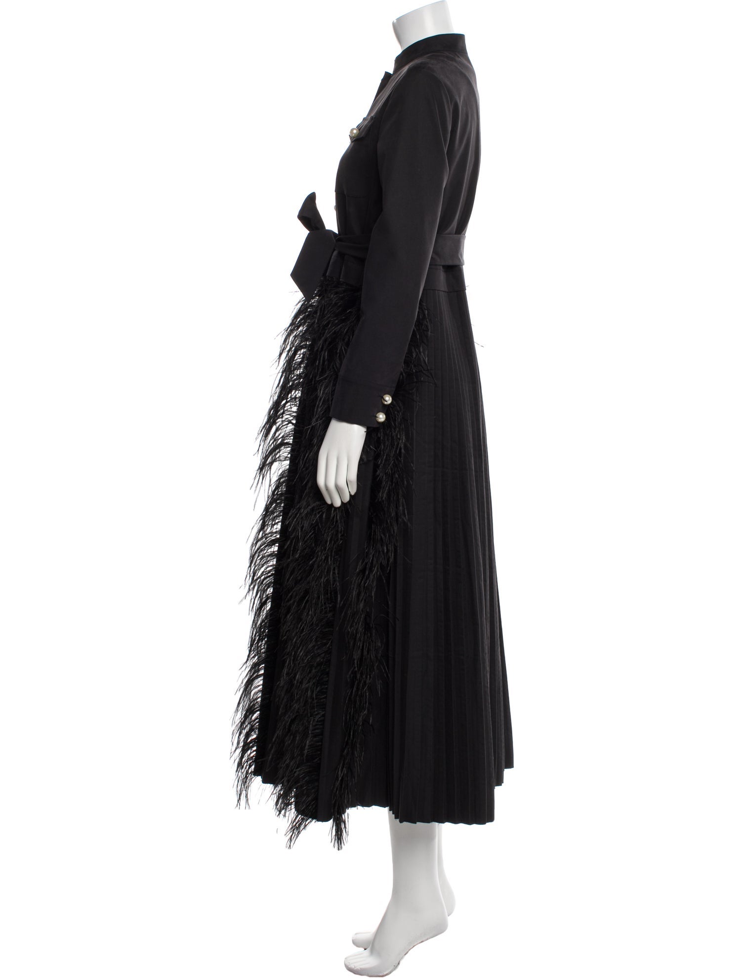 Huishan Zhang Printed Coat