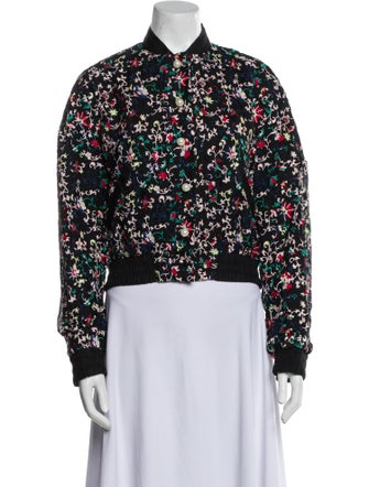 Huishan Zhang Printed Bomber Jacket
