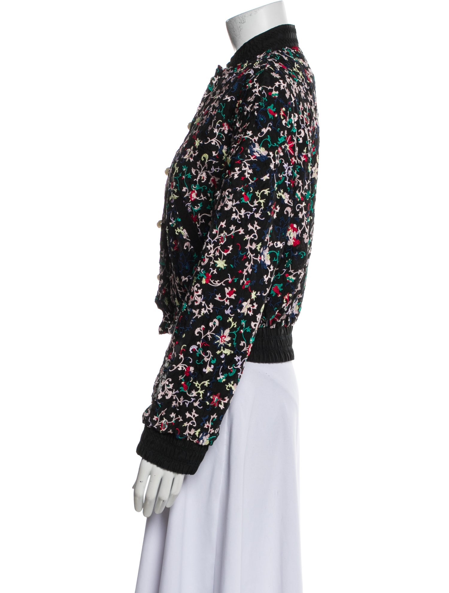 Huishan Zhang Printed Bomber Jacket