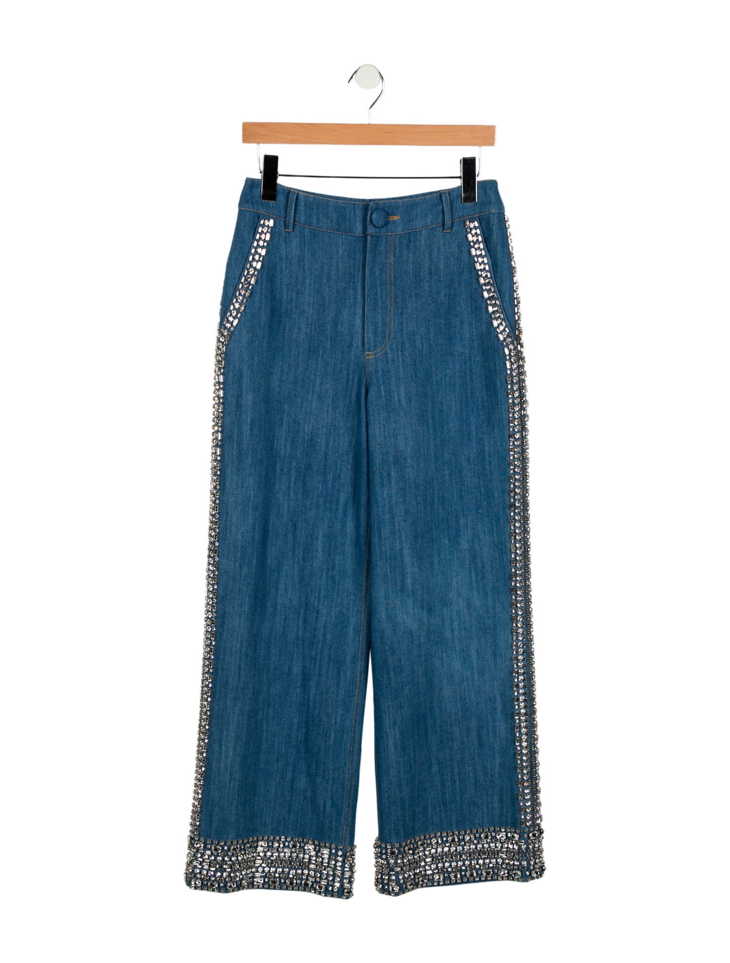 Huishan Zhang High-Rise Wide Leg Jeans