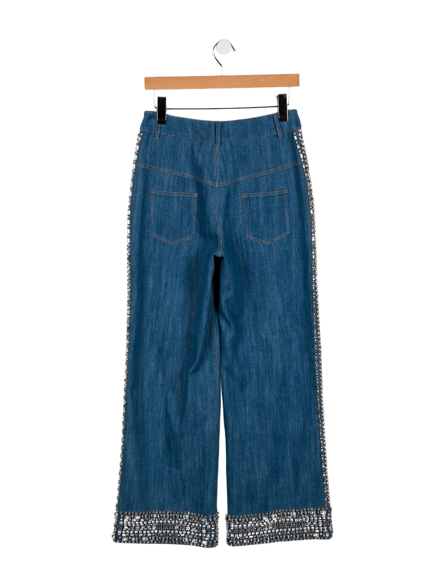 Huishan Zhang High-Rise Wide Leg Jeans