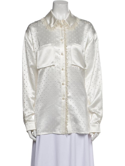 Huishan Zhang Long Sleeve Button-Up Top