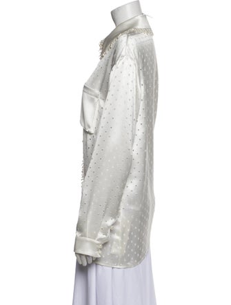 Huishan Zhang Long Sleeve Button-Up Top