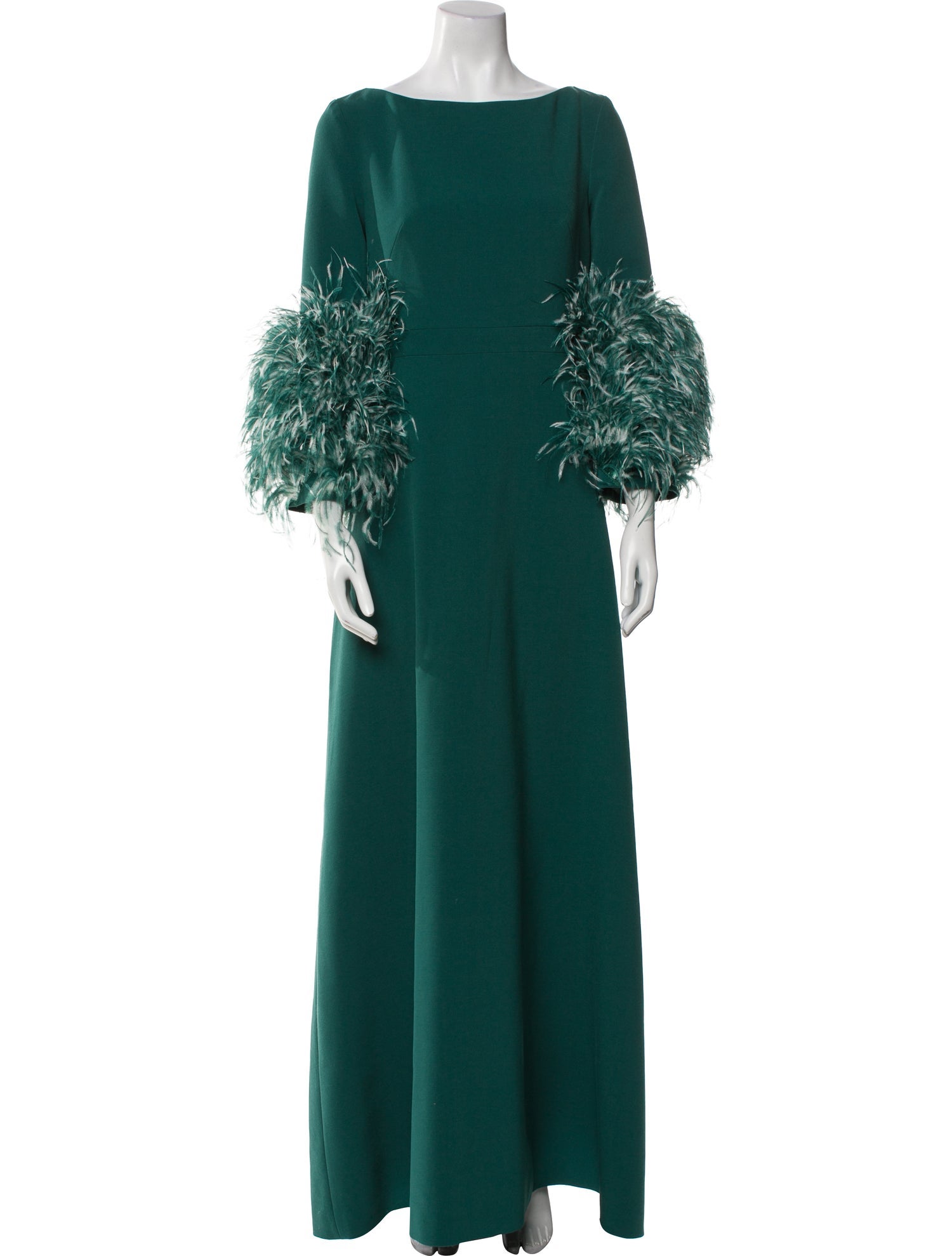 Huishan Zhang Bateau Neckline Long Dress w/ Tags