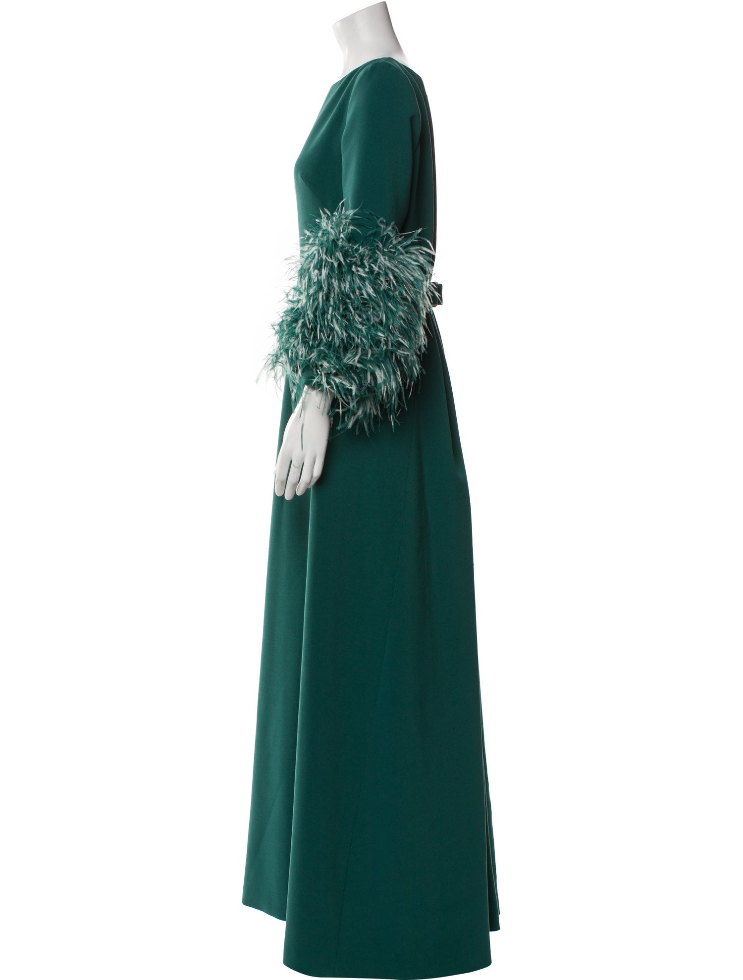 Huishan Zhang Bateau Neckline Long Dress w/ Tags