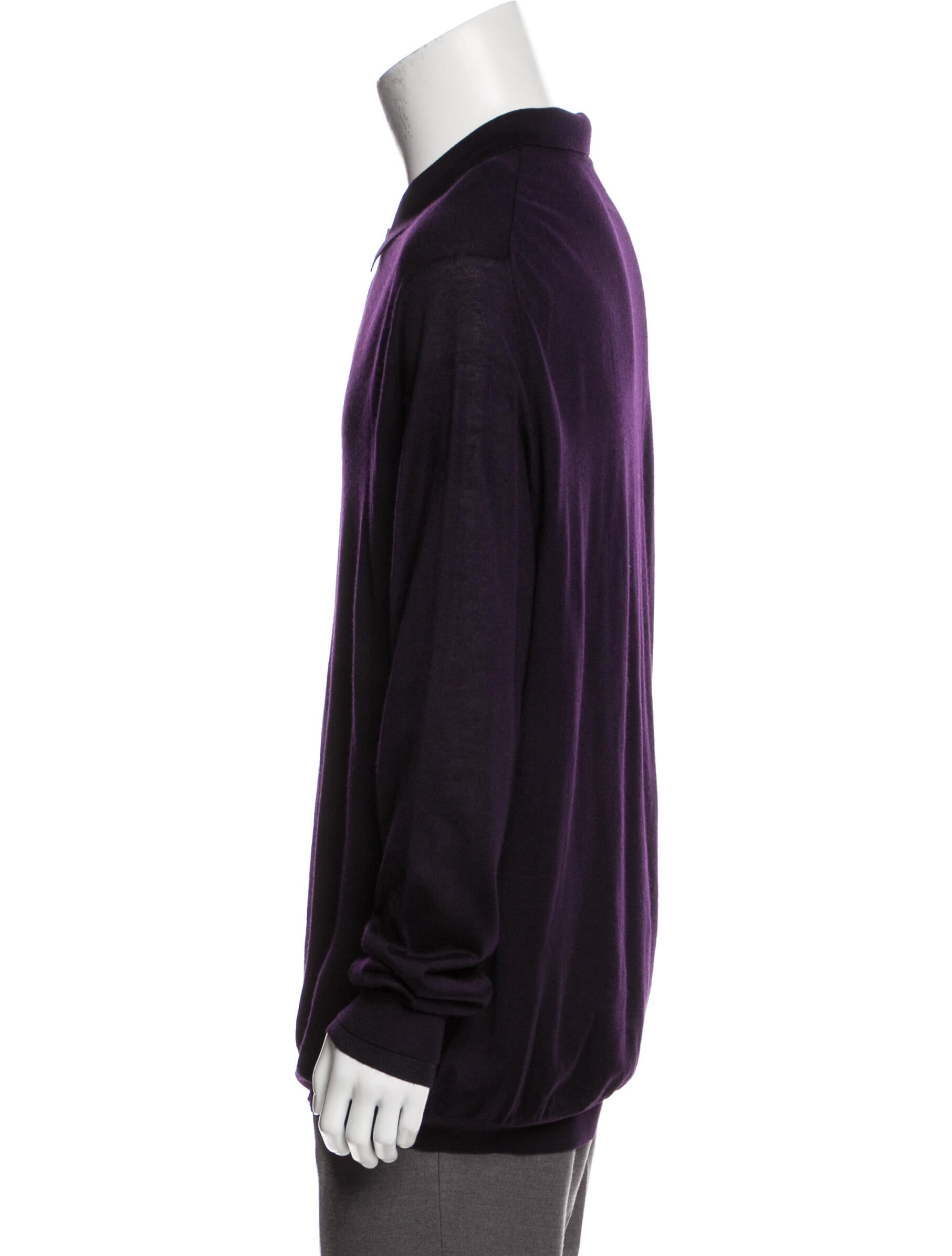 Zilli Cashmere-Silk Blend Polo Sweater