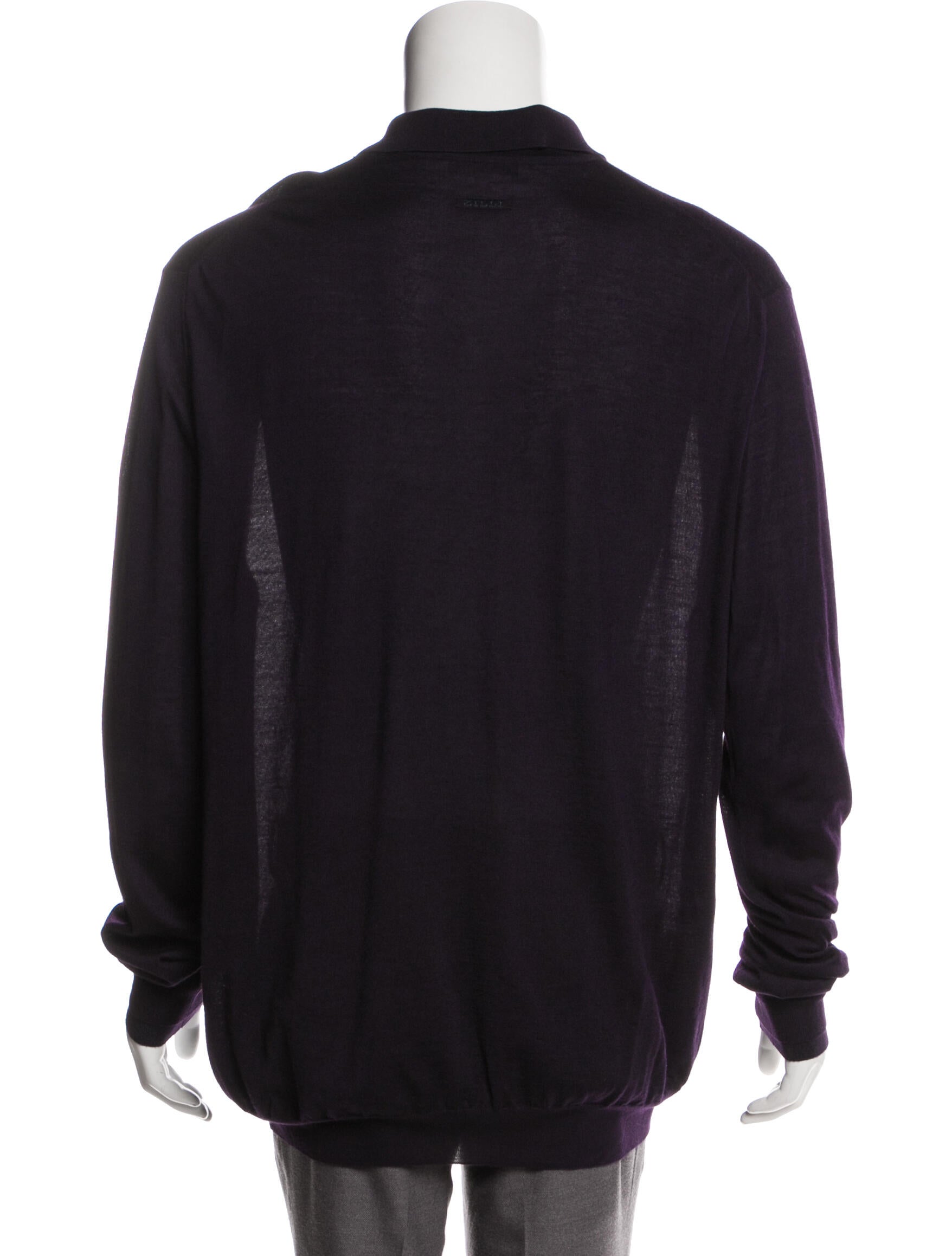 Zilli Cashmere-Silk Blend Polo Sweater