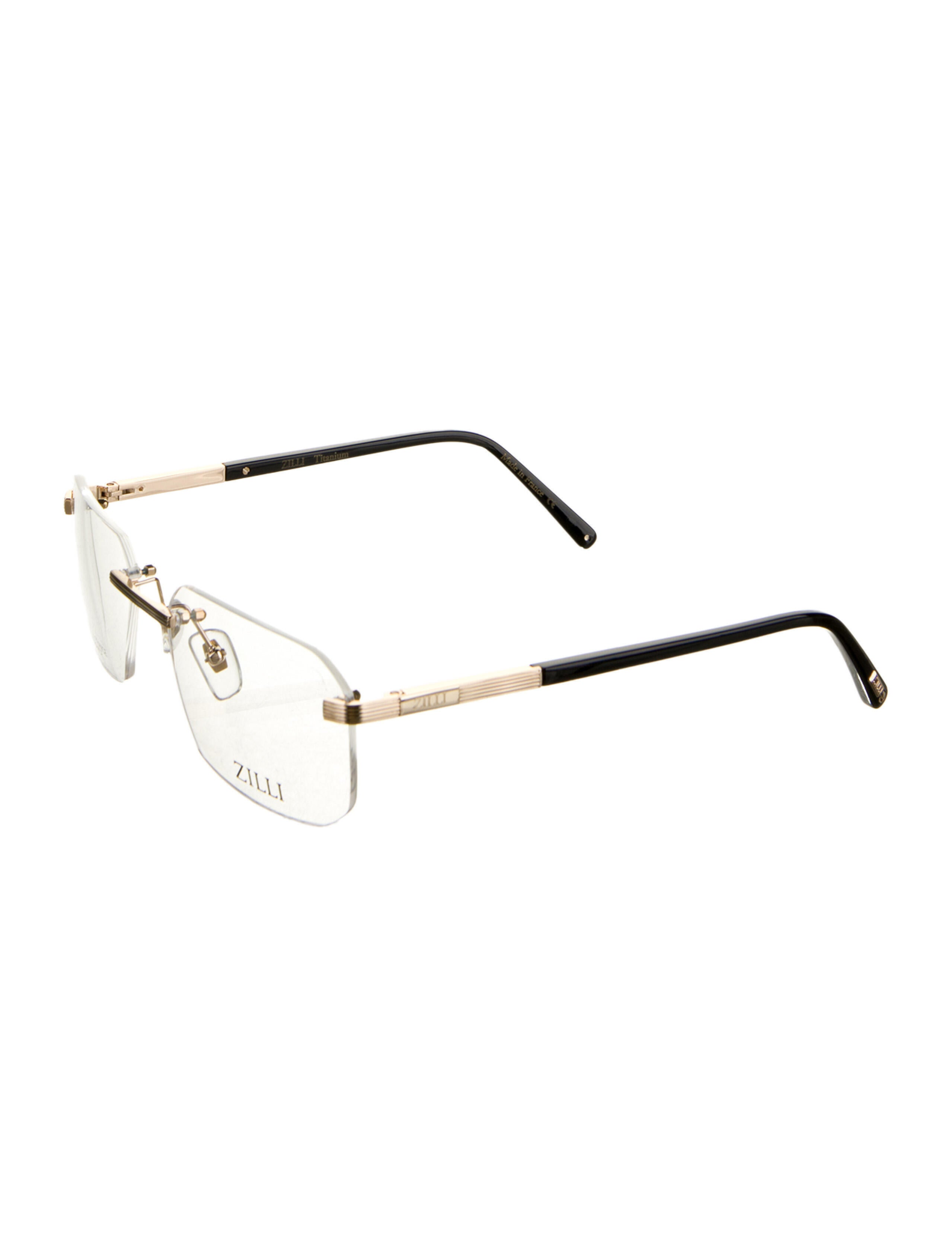 Zilli Square Eyeglasses