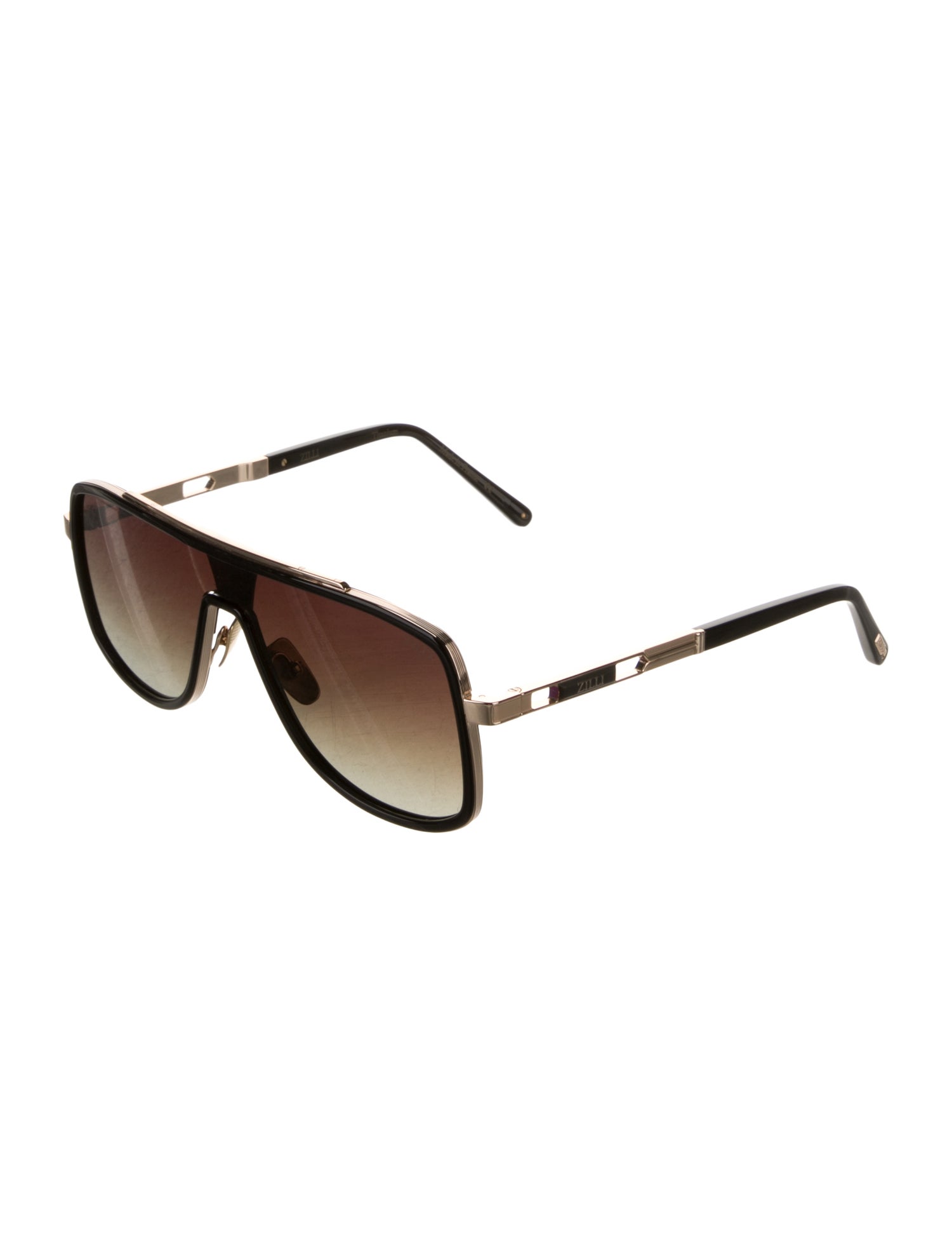 Zilli Shield Gradient Sunglasses