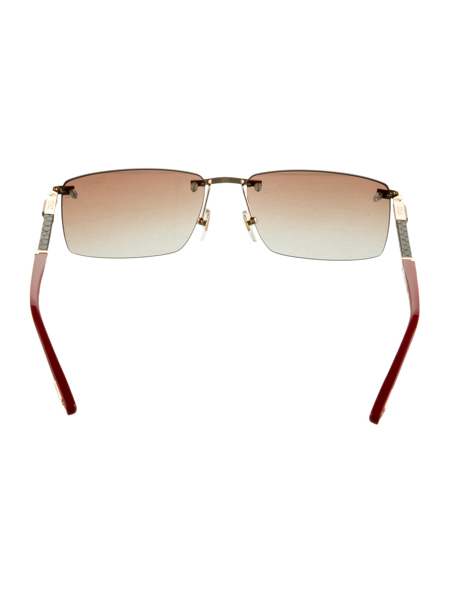 Zilli Square Gradient Sunglasses