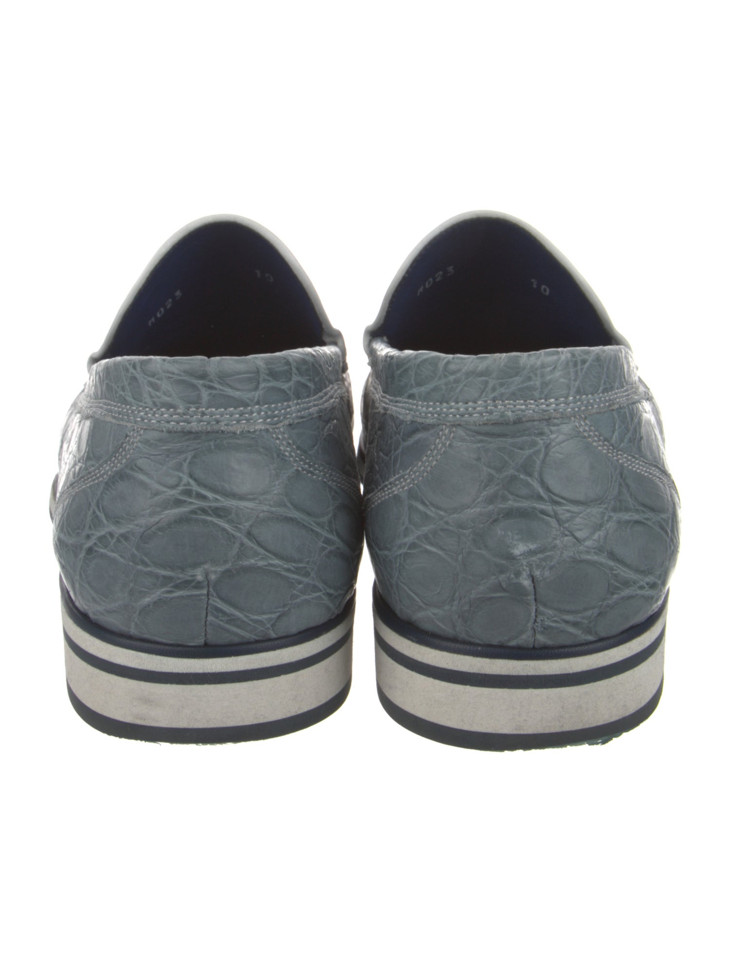 Zilli Alligator Loafers