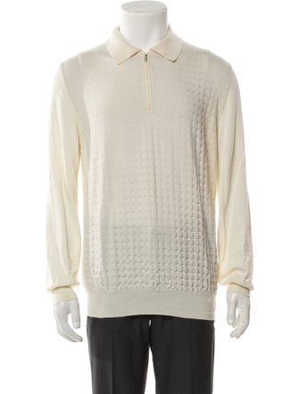 Zilli Cashmere Collar Polo Sweater