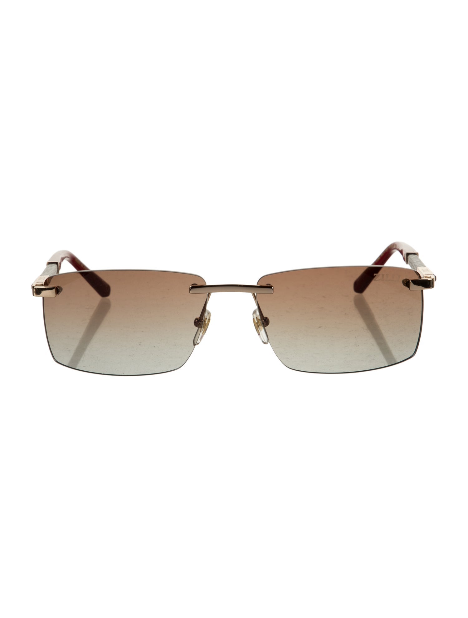 Zilli Square Gradient Sunglasses