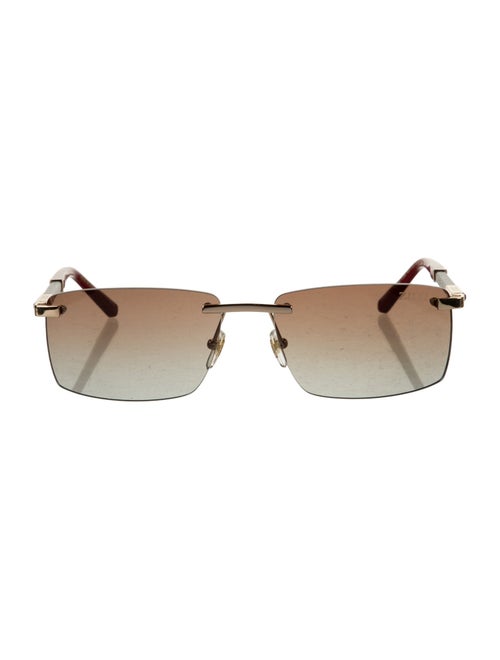 Zilli Square Gradient Sunglasses