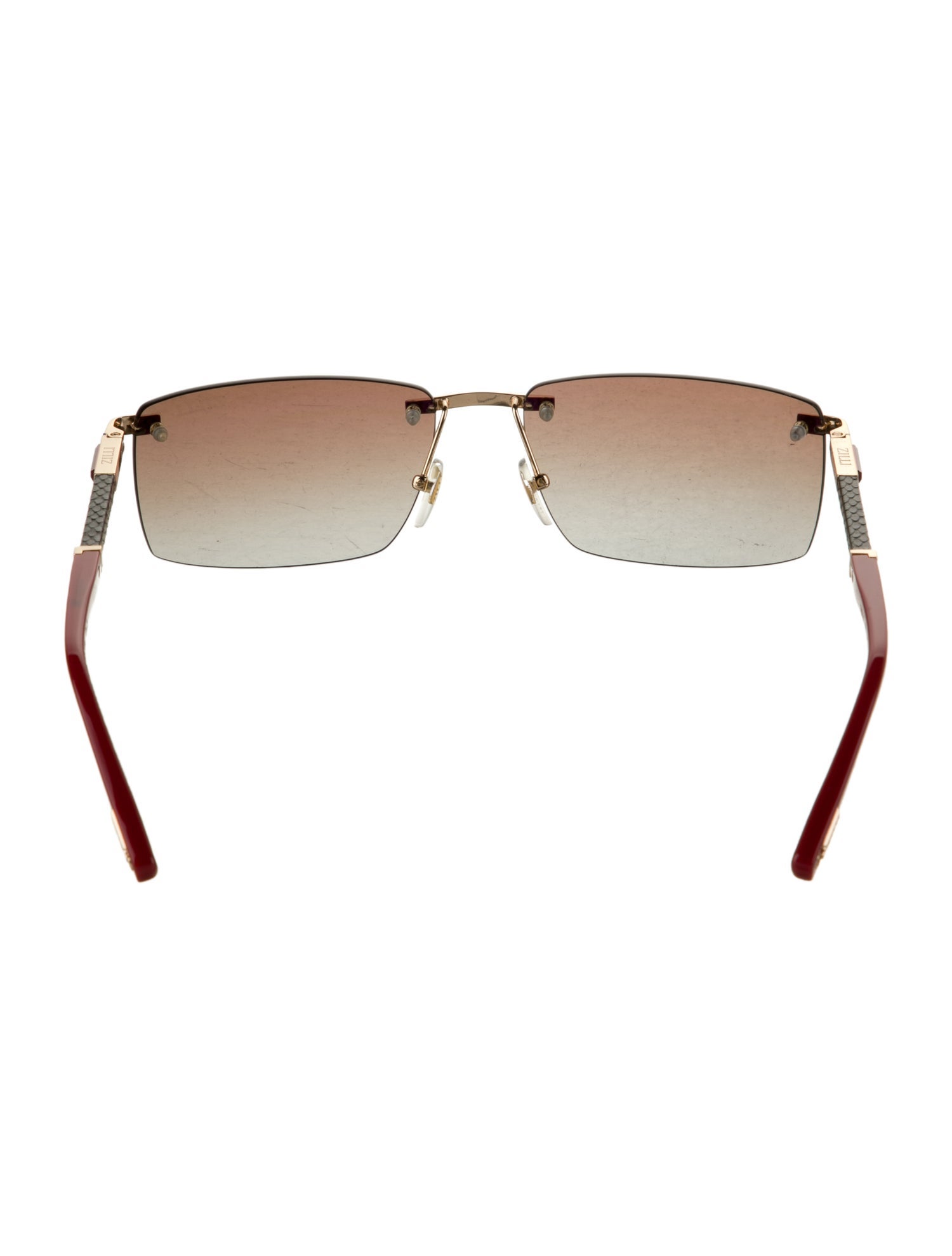 Zilli Square Gradient Sunglasses