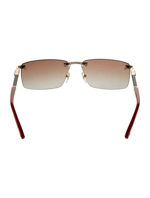 Zilli Square Gradient Sunglasses